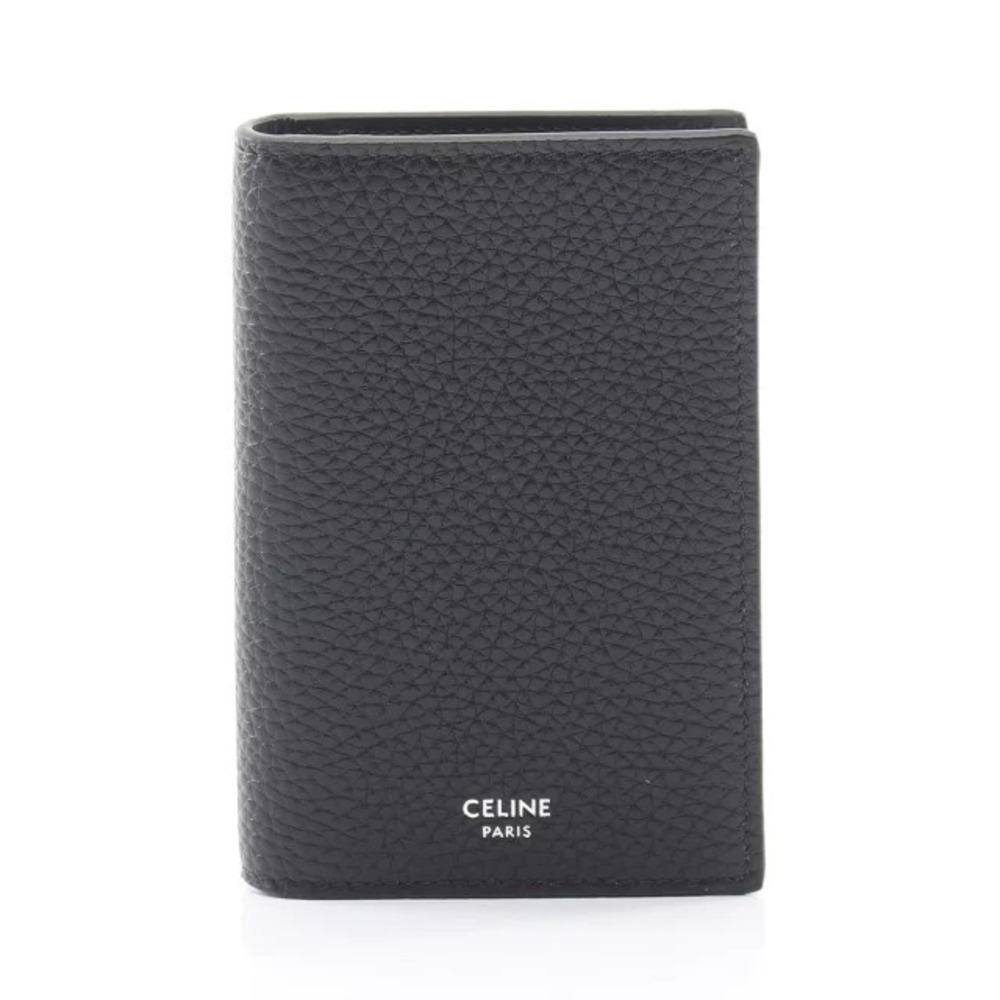 Celine Vertical Card Case Accessory Leather Black